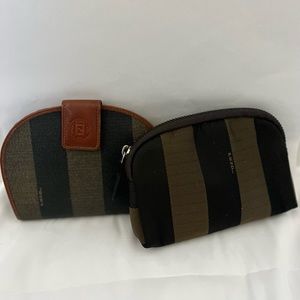 FENDI VINTAGE WALLET and pouch